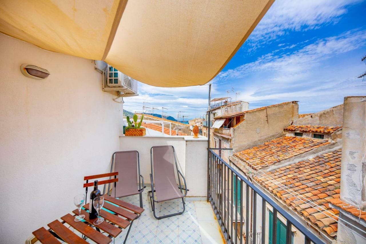 تْشيفالو Il Terrazzino Holiday Home المظهر الخارجي الصورة
